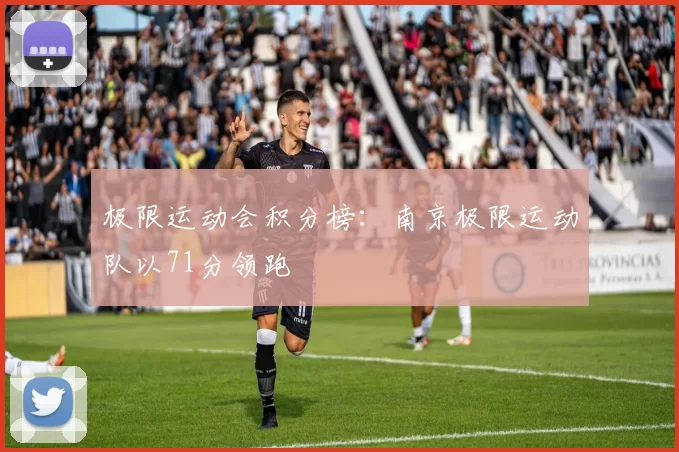 极限运动会积分榜：南京极限运动队以71分领跑